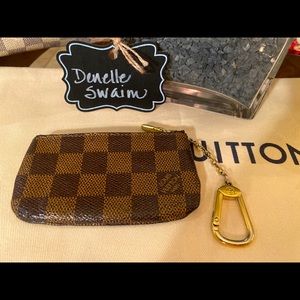 Authentic Louis Vuitton LV DE Key Cles Pouch